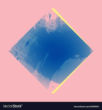Abstract isolated colorful watercolor logo grunge vector image