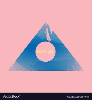 Abstract isolated colorful watercolor logo grunge vector image