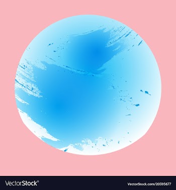 Abstract isolated colorful watercolor logo grunge vector image