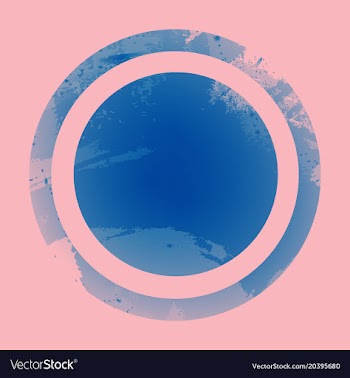 Abstract isolated colorful watercolor logo grunge vector image
