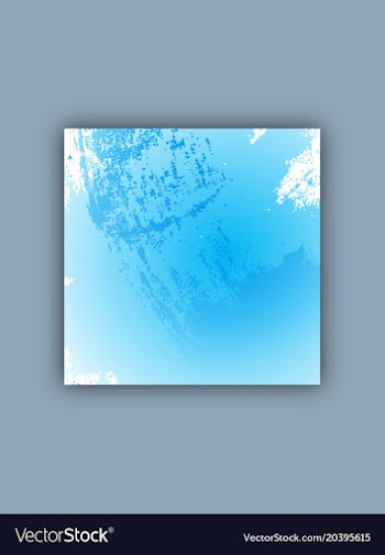 Abstract isolated colorful watercolor stain vector image
