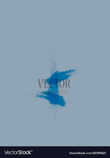 Abstract isolated colorful watercolor stain vector image
