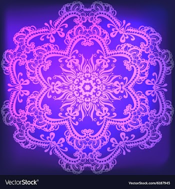 Abstract lace vector image