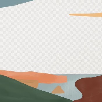 Abstract lake png border frame | Free PNG - rawpixel