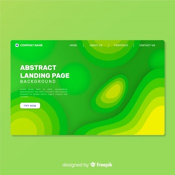Abstract landing page background