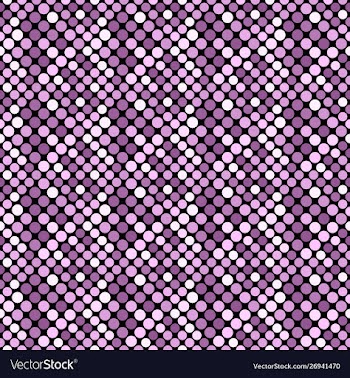 Abstract lavender seamless circle pattern vector image