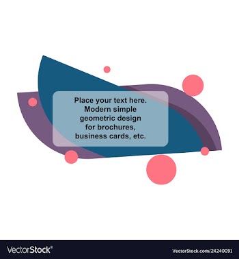 Abstract layout background headline vector image
