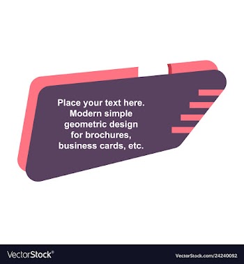 Abstract layout background headline vector image