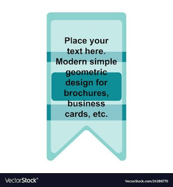 Abstract layout background headline vector image