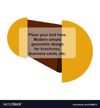 Abstract layout background headline vector image