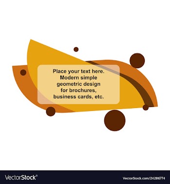 Abstract layout background headline vector image
