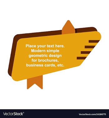 Abstract layout background headline vector image