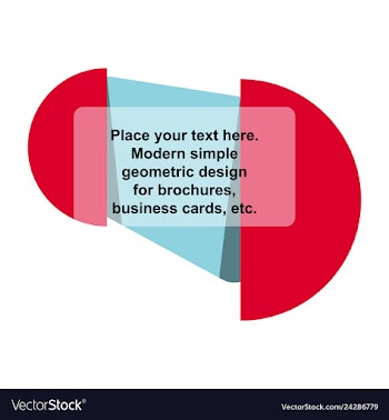 Abstract layout background headline vector image