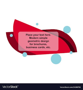Abstract layout background headline vector image