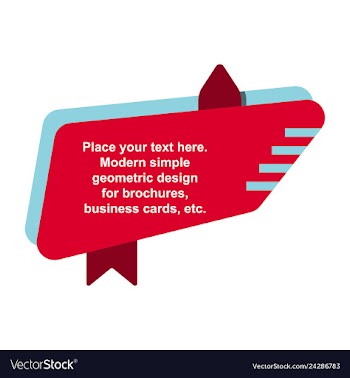 Abstract layout background headline vector image