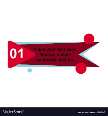 Abstract layout background headline vector image