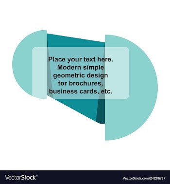 Abstract layout background headline vector image