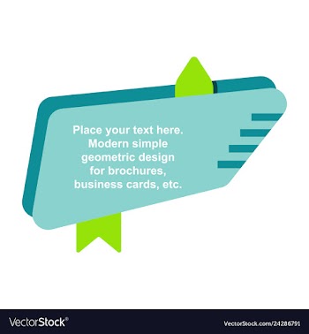 Abstract layout background headline vector image
