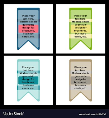Abstract layout background headline vector image
