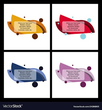 Abstract layout background headline vector image