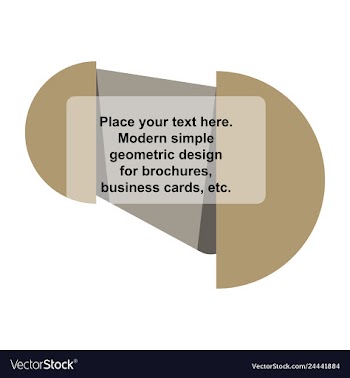 Abstract layout background headline vector image