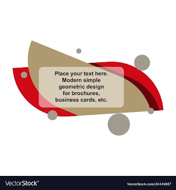Abstract layout background headline vector image