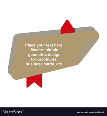 Abstract layout background headline vector image