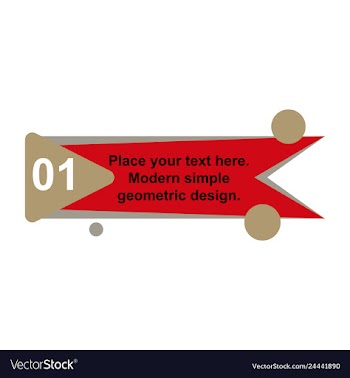 Abstract layout background headline vector image