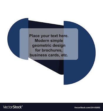Abstract layout background headline vector image