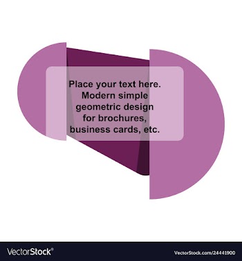 Abstract layout background headline vector image