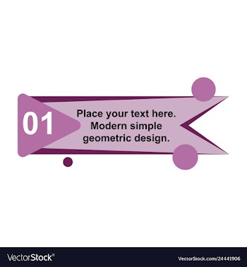 Abstract layout background headline vector image
