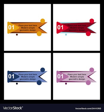 Abstract layout background headline vector image