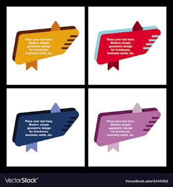 Abstract layout background headline vector image