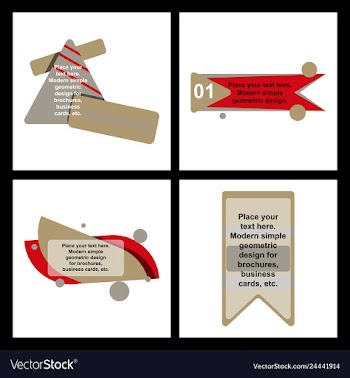 Abstract layout background headline vector image