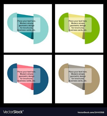 Abstract layout background headline vector image