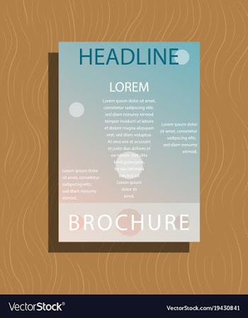 Abstract layout background set for art template vector image