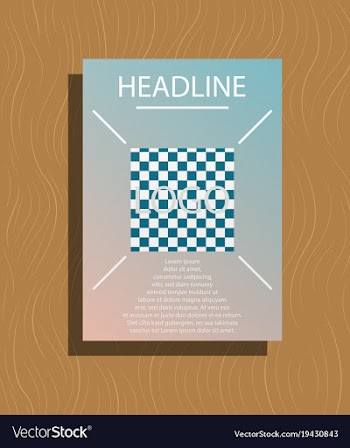 Abstract layout background set for art template vector image