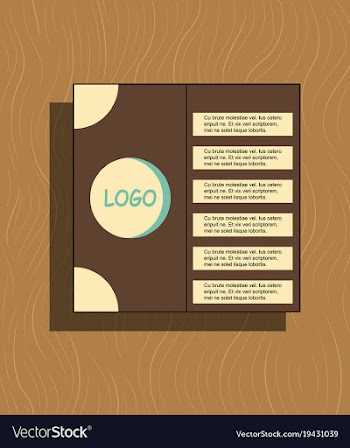 Abstract layout background set for art template vector image