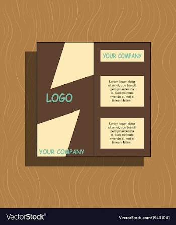 Abstract layout background set for art template vector image