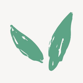 Abstract leaf collage element vector | Free Vector - rawpixel
