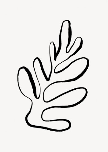 Abstract leaf line art, Chinese | Free Photo - rawpixel