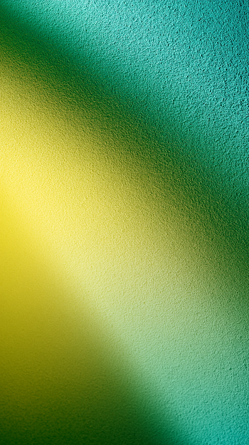 Abstract Lemon Yellow and Mint Green Gradient Background