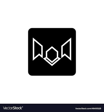 abstract letter w real estate concept design