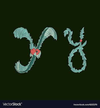 Abstract letter Y logo icon in Blue tropical vector image