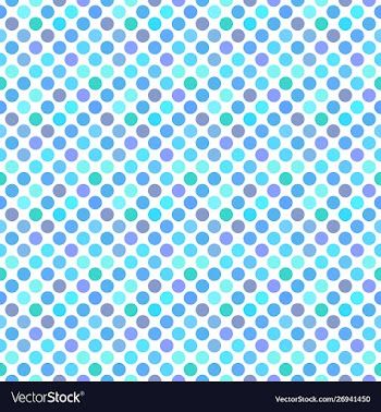Abstract light blue dot pattern background design vector image