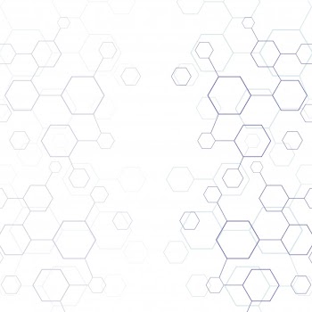 Abstract line hexagon geometric texture Free Vector