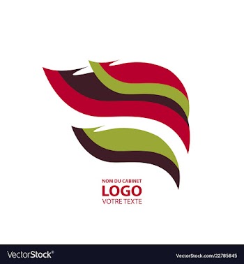 Abstract linear logotype wave flow logo symbol vector image