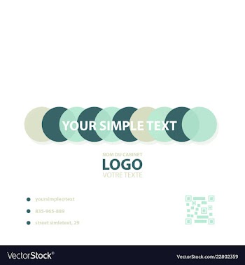 Abstract linear logotype wave flow logo symbol vector image