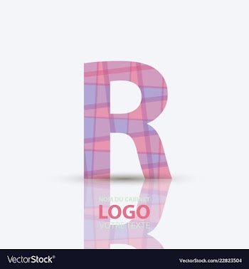 Abstract linear logotype wave flow logo symbol vector image