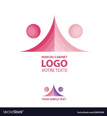 Abstract linear logotype wave flow logo symbol vector image